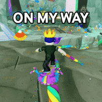 Coming On My Way GIF by Piñata Smashlings