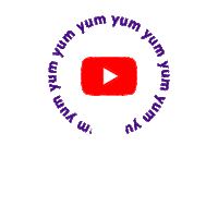 Food Eating Sticker by YouTube
