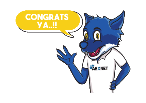 Congrats Ya Sticker by Aex Net Indonesia