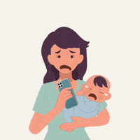 holisticlactation community overwhelmed newborn breastfeeding GIF