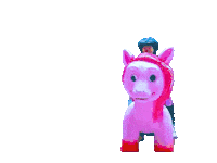 Pink Spinning Sticker