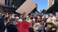 Protesters Gather in Sydney for Nationwide Demonstrations Against Sexism, Gendered Violence