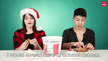 I Would Love To Have KFC For Christmas