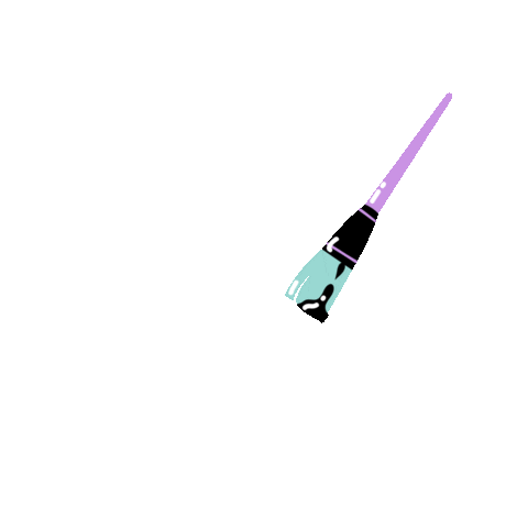 throughchristinaseyes giphyupload art painting paint Sticker