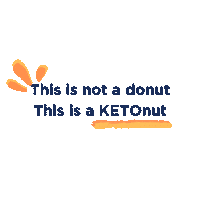 Donut Sticker by Kinetic Kitchen