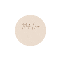 Abc Madi Lane Sticker by Aimee Bridal