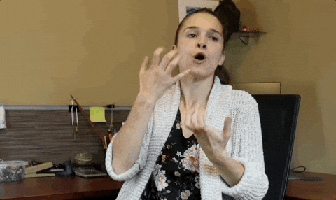 Drink Water Asl GIF