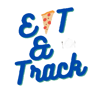 eatntrack food pizza eat app Sticker