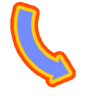 Arrow Rennes Sticker by ÈS.B Studio