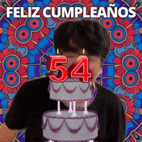 ¡Feliz 54.º cumpleaños!