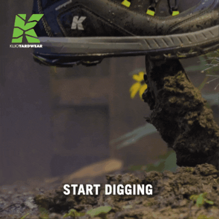 Planting Shoveling GIF by Kujo Yardwear