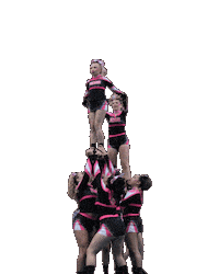 VoltageAthletics cheer cheerleader stunt voltage Sticker