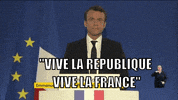 emmanuel macron citation GIF by franceinfo