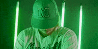 Baseball Ball GIF by Marshall University Athletics