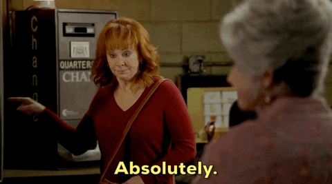 Reba Mcentire Reaction GIF by CBS