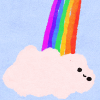 Rainbow Love GIF by Kev Lavery