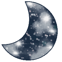 kailligraphydesigns moon goodnight good night galaxy Sticker