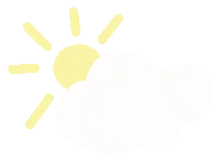 Sun Cloud Sticker