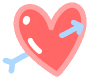 In Love Hearts Sticker by Ai and Aiko