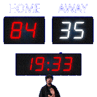 35 Away Sticker