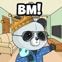 Gm Bm GIF by PandaPals