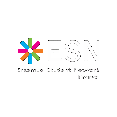 Esnfrance Sticker by Erasmus Student Network  France