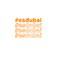 Itstimefordubai Sticker by ES Dubai