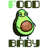 Food Baby Sticker by dieselraptor