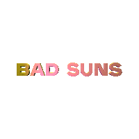 Bad Suns Art Sticker by Epitaph Records