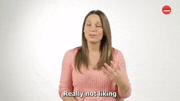 Really Not Liking What Was On My Body