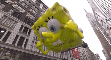 Macys Parade Spongebob GIF by The 96th Macy’s Thanksgiving Day Parade