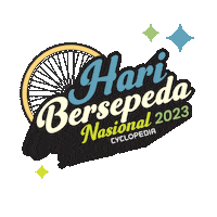 cyclopediaid haribersepeda cyclopediaharibersepeda haribersepedanasional hari bersepeda nasional cyclopedia Sticker