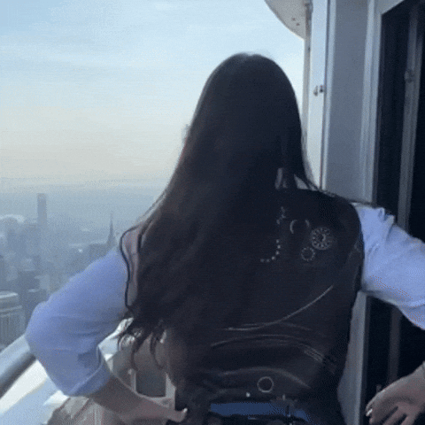 Hair Flip GIF by Empire State Building