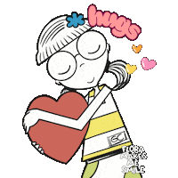 Love You Hug Sticker