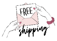 Pink Sending Sticker