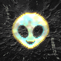 alien loop GIF by Morena Daniela