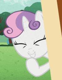 my little pony laughing GIF