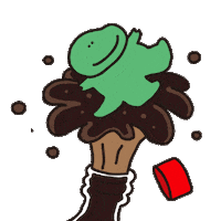 Dino 코카콜라 Sticker