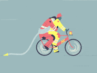 Brikk bike police biking tire GIF
