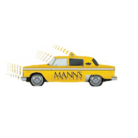 Rochester Ny Taxi Sticker by Mann's Jewelers