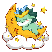 Happy Good Night Sticker
