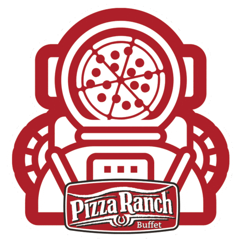 Kids Astronaut Sticker by Pizza Ranch