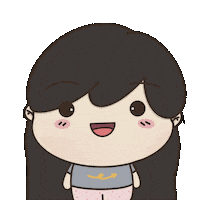 Happy Girl Sticker