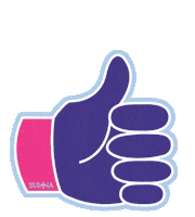 SummaCollege party school confetti thumbsup Sticker