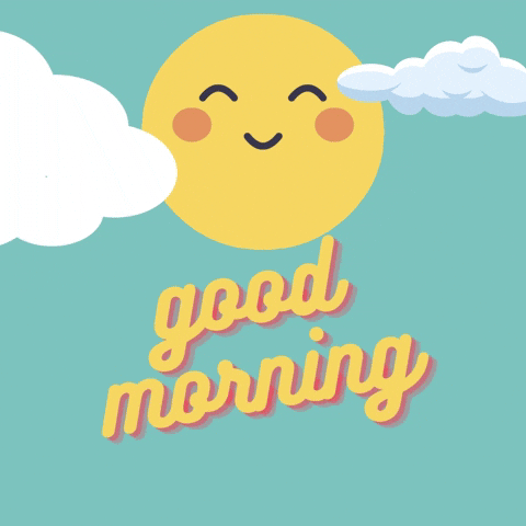 Good Morning GIF by Maria Johnsen - Find & Share on GIPHY