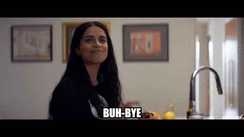 Bye Bye Goodbye GIF by Lilly Singh