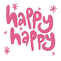 Happy Sparkle Sticker