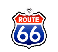 Route 66 Travel Sticker by Passporter