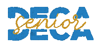 Decasenior Sticker by DECA Inc.