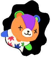 Animal Crossing Hello Sticker by Nick Ybarra